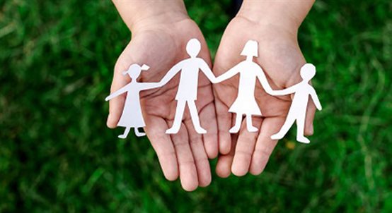 幸福一家版的剪紙